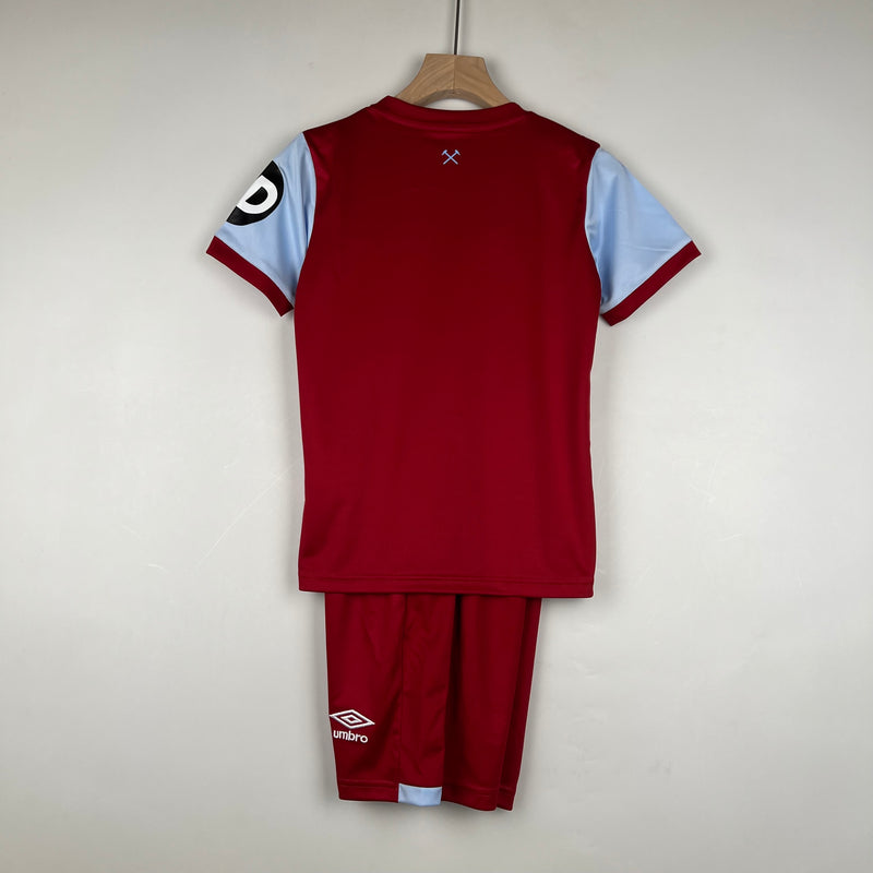 Kit Infantil West Ham  23/24