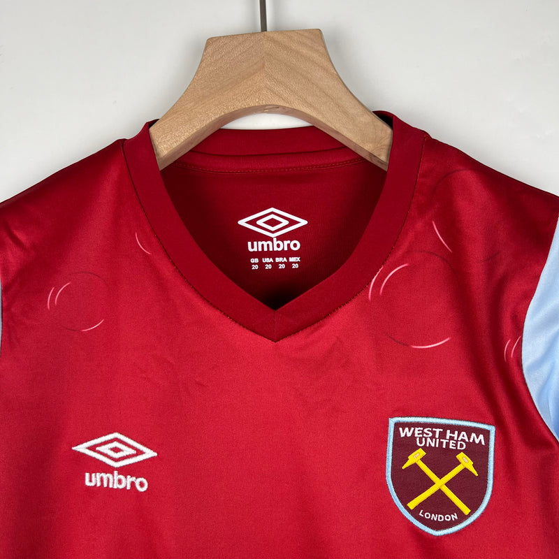 Kit Infantil West Ham  23/24