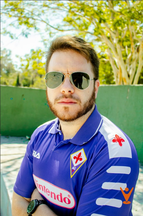 Camisa Fiorentina 1998  //   Retrô (NINTENDO)