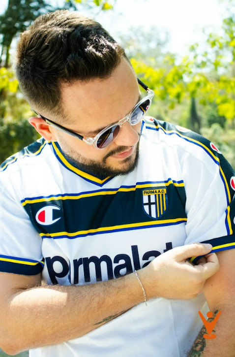 Camisa Parma 02/03 //   Retrô