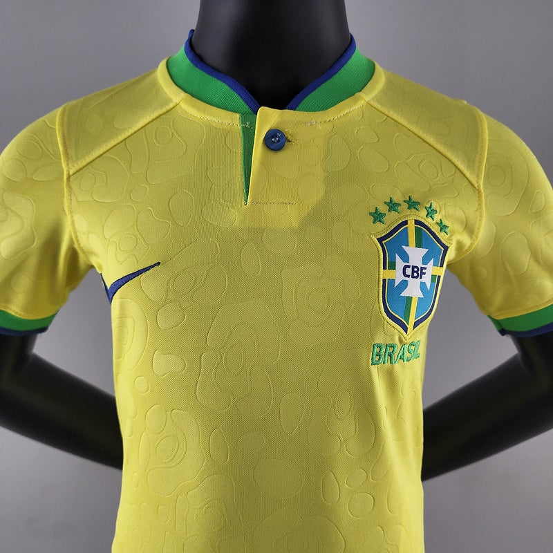 Kit Infantil Brasil Nike 2022