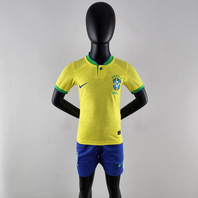 Kit Infantil Brasil Nike 2022