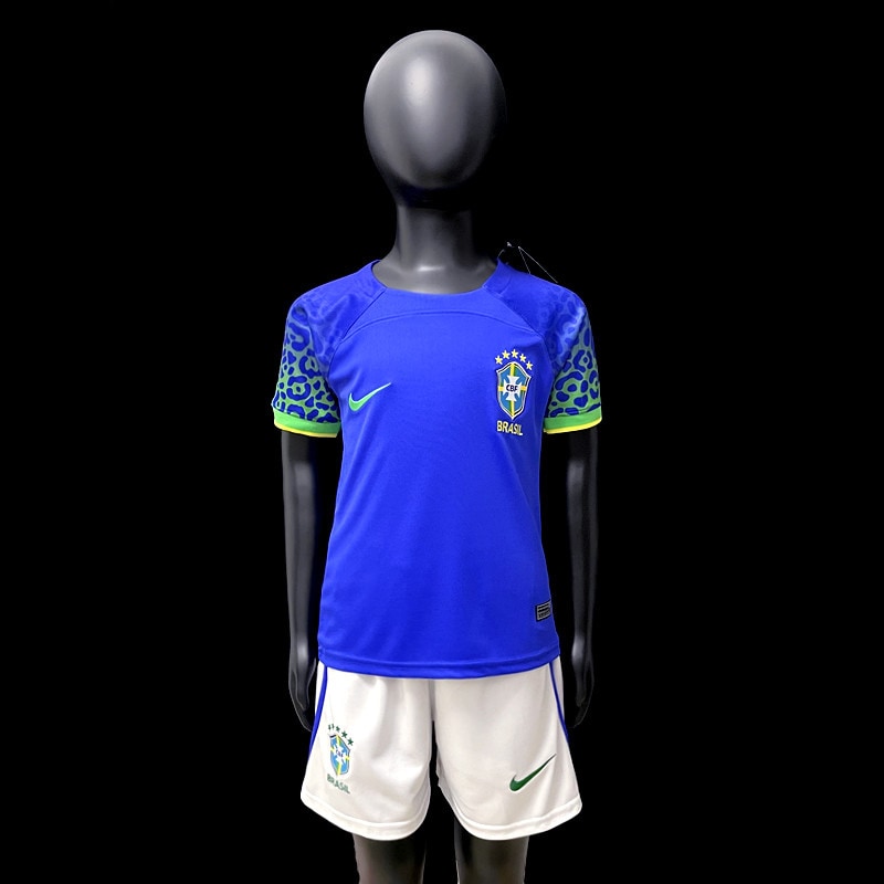 Kit Infantil Brasil Azul Nike 2022