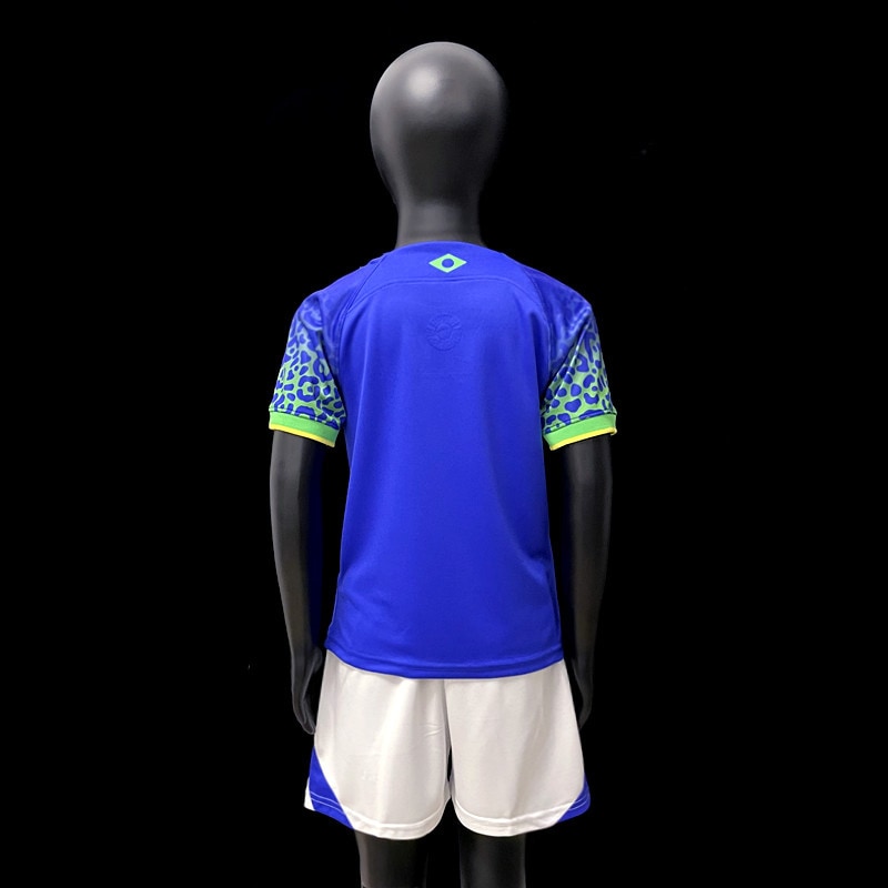 Kit Infantil Brasil Azul Nike 2022