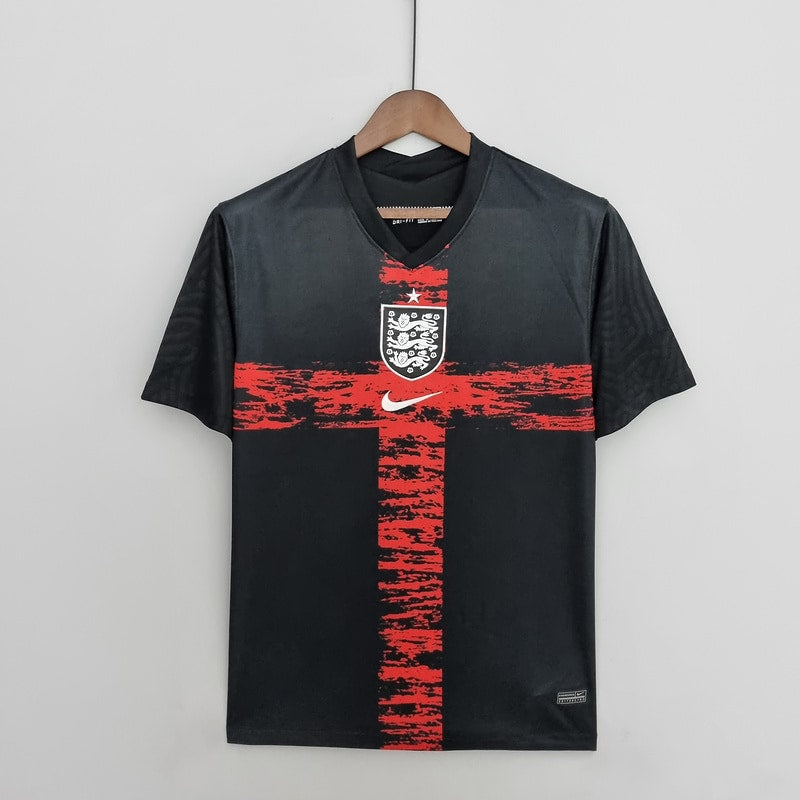 Camisa Inglaterra Preta 2022