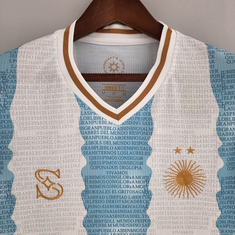 Camisa Argentina Maradona Edicao Especial 2022